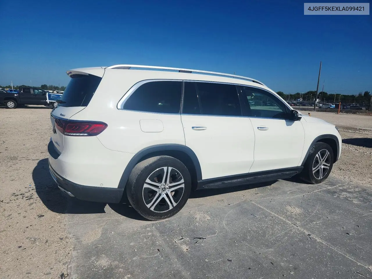 2020 Mercedes-Benz Gls 450 4Matic VIN: 4JGFF5KEXLA099421 Lot: 58385056