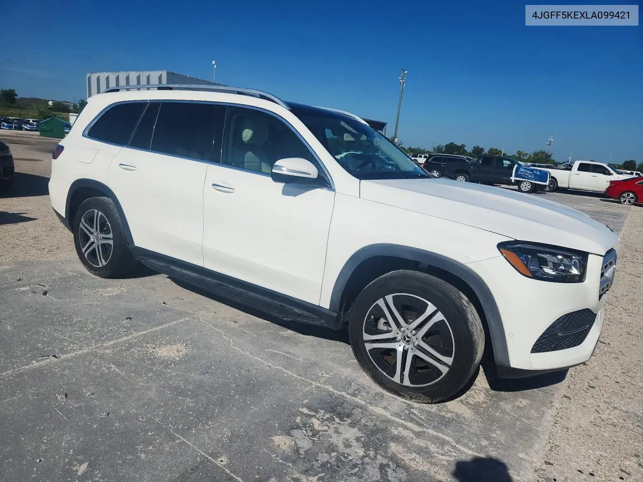 2020 Mercedes-Benz Gls 450 4Matic VIN: 4JGFF5KEXLA099421 Lot: 58385056