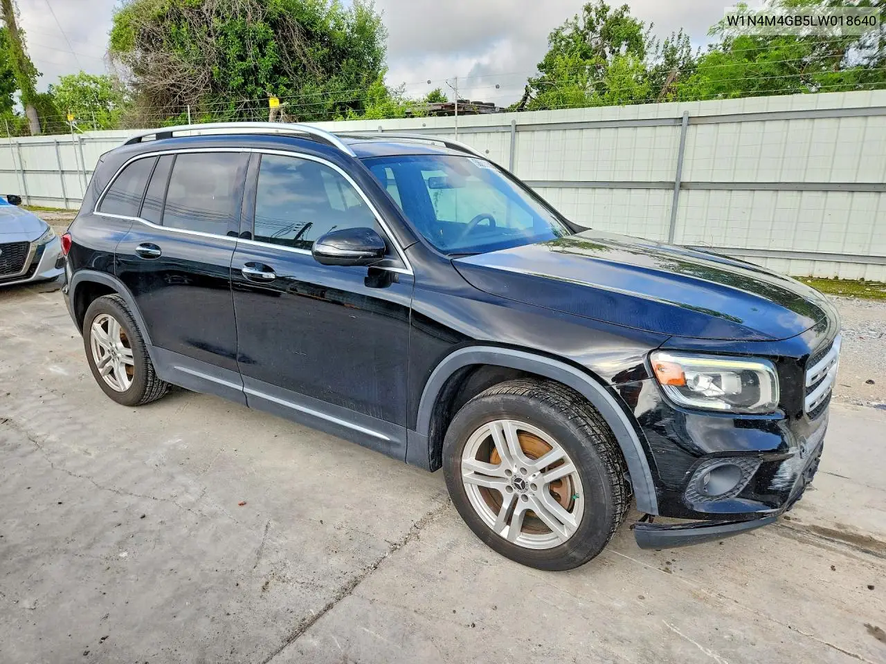 2020 Mercedes-Benz Glb 250 VIN: W1N4M4GB5LW018640 Lot: 58553606