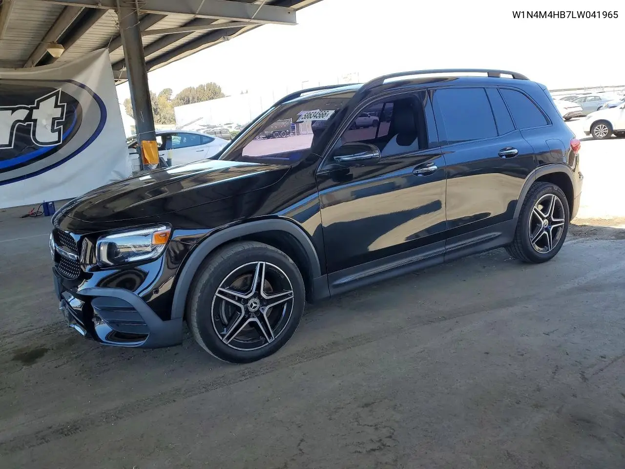 2020 Mercedes-Benz Glb 250 4Matic VIN: W1N4M4HB7LW041965 Lot: 58634566