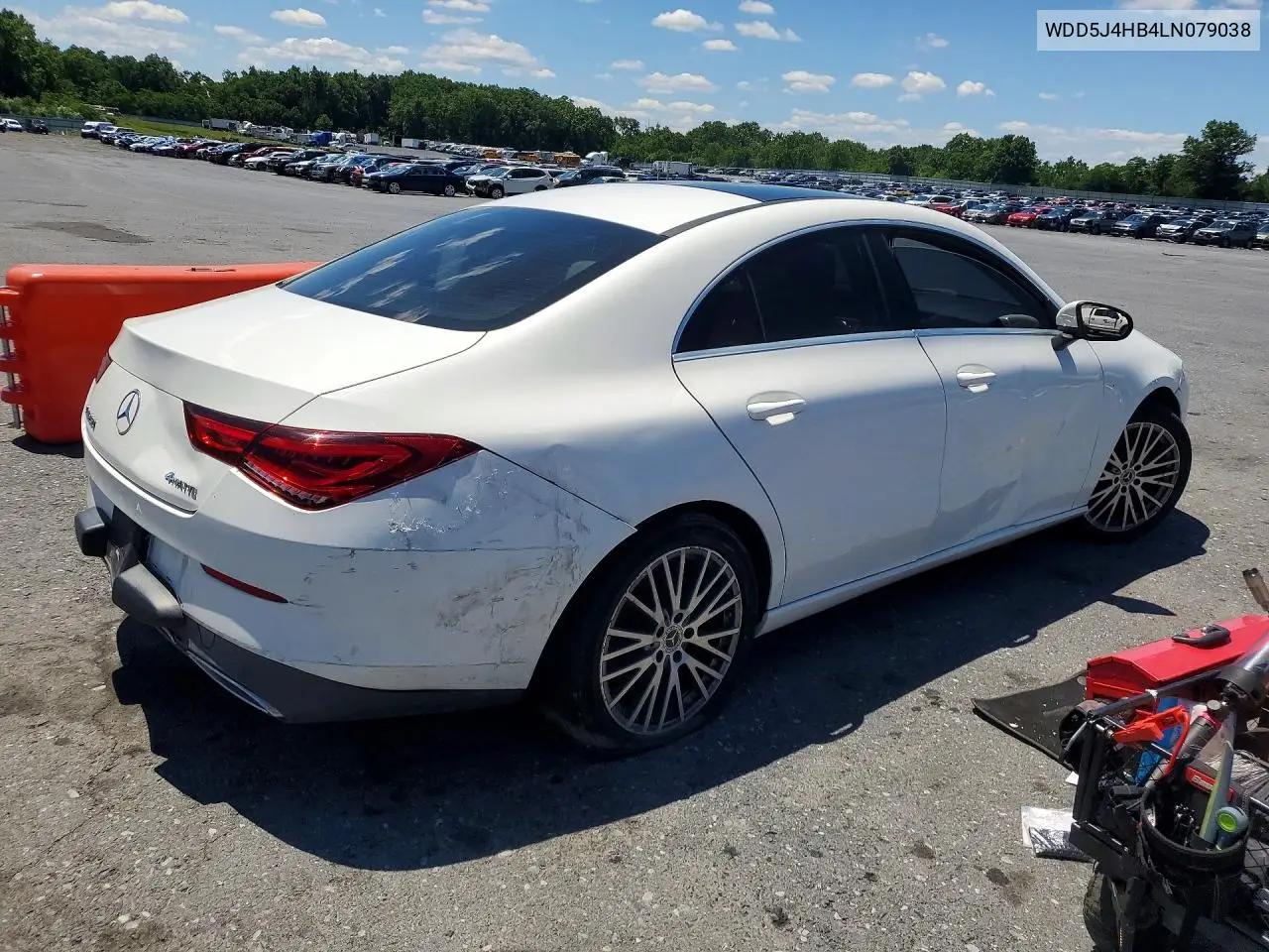 2020 Mercedes-Benz Cla 250 4Matic VIN: WDD5J4HB4LN079038 Lot: 58711976