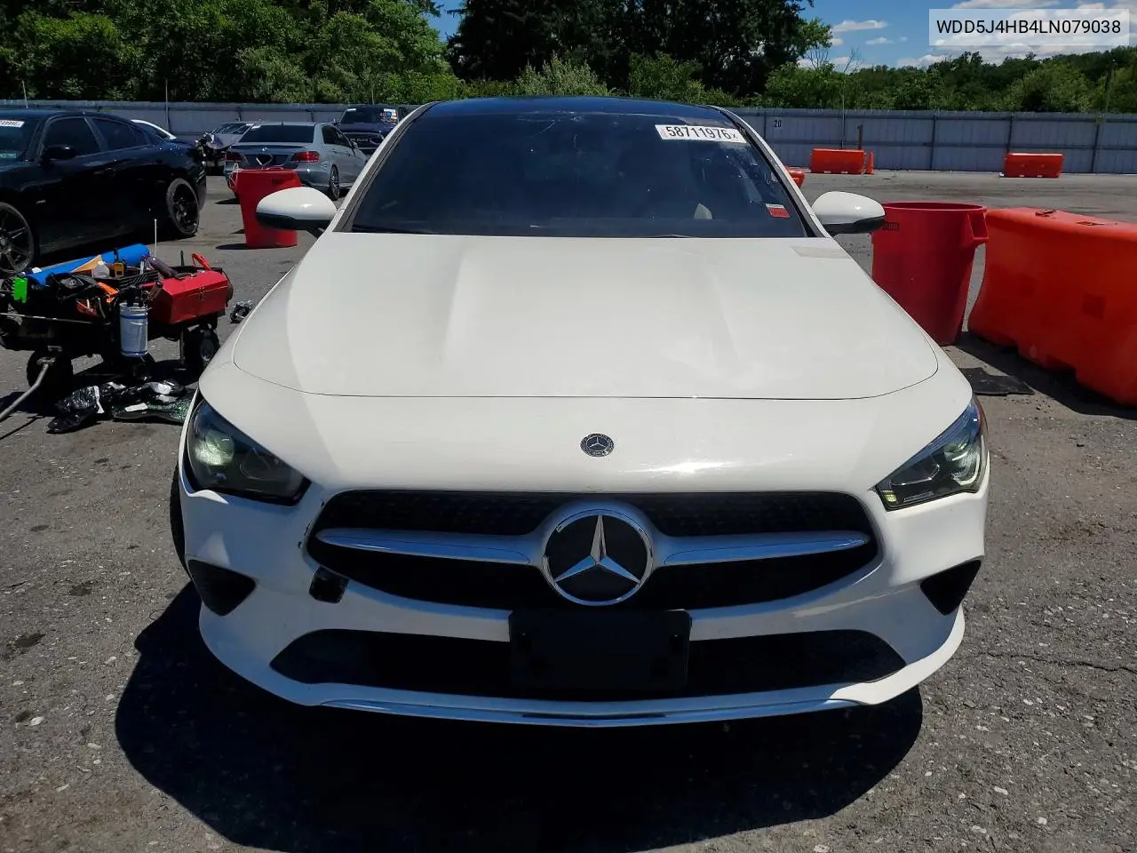 2020 Mercedes-Benz Cla 250 4Matic VIN: WDD5J4HB4LN079038 Lot: 58711976