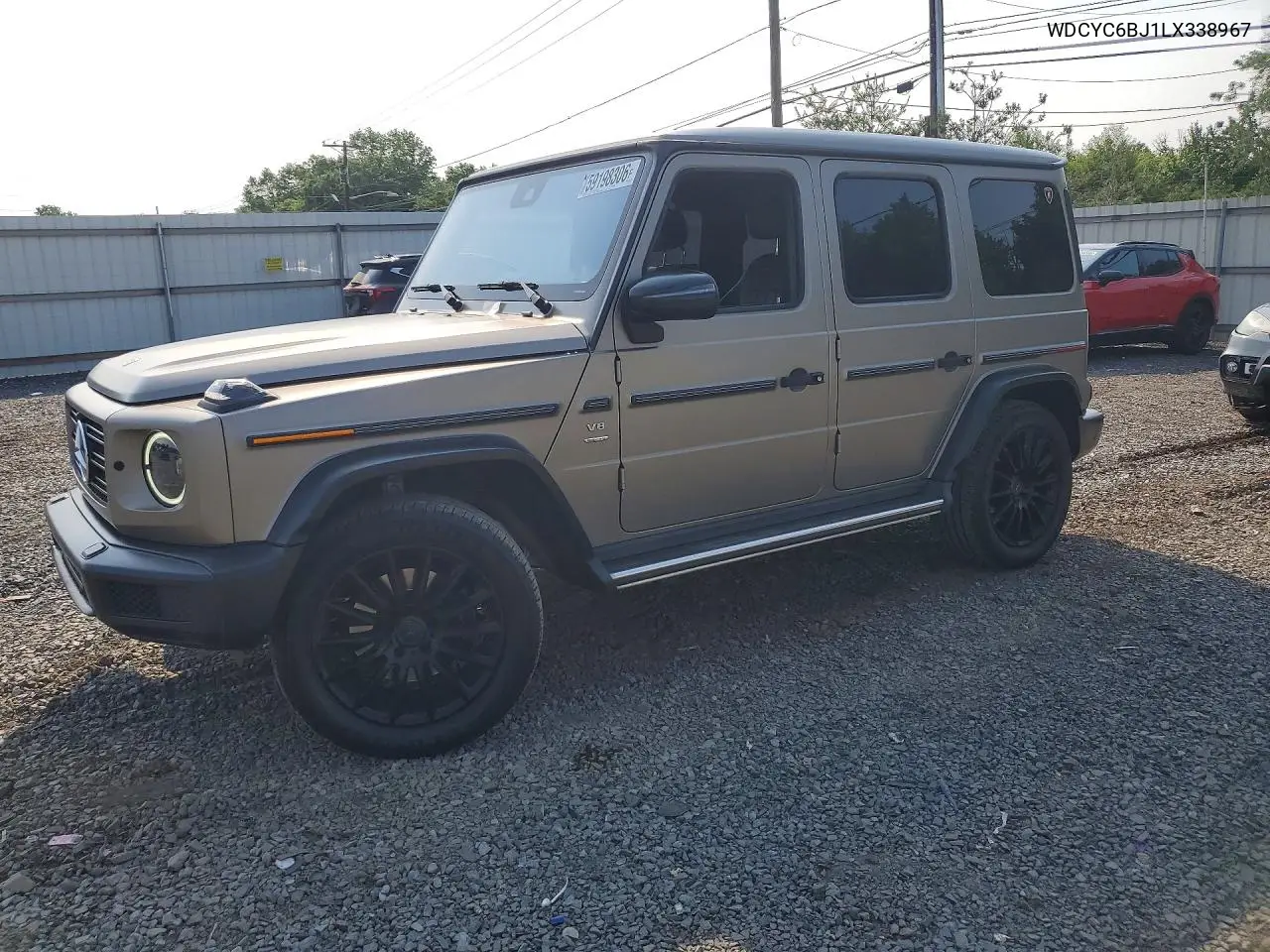 2020 Mercedes-Benz G 550 VIN: WDCYC6BJ1LX338967 Lot: 59198306