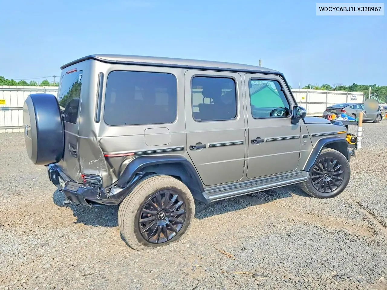 2020 Mercedes-Benz G 550 VIN: WDCYC6BJ1LX338967 Lot: 59198306