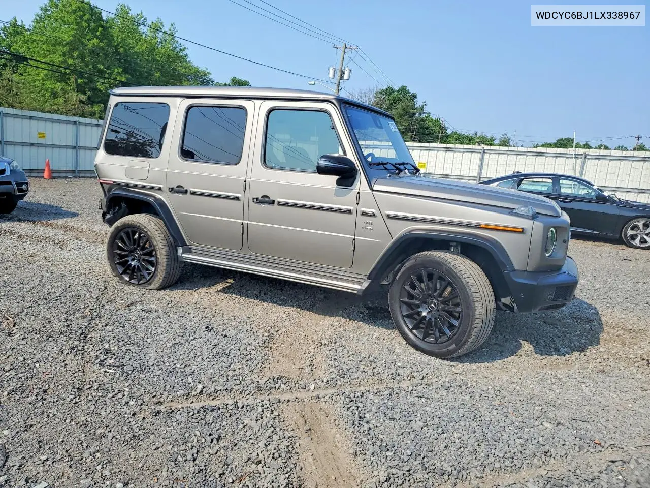 2020 Mercedes-Benz G 550 VIN: WDCYC6BJ1LX338967 Lot: 59198306