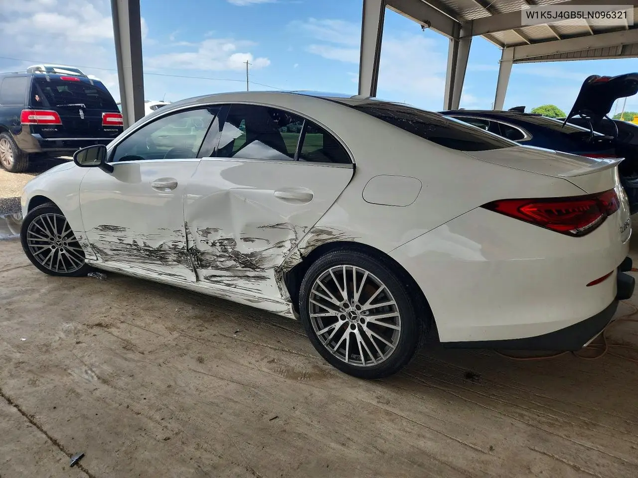 2020 Mercedes-Benz Cla 250 VIN: W1K5J4GB5LN096321 Lot: 59388606
