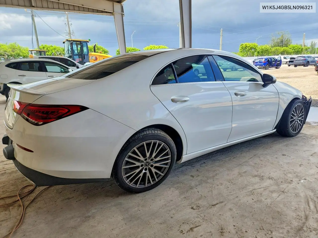 2020 Mercedes-Benz Cla 250 VIN: W1K5J4GB5LN096321 Lot: 59388606