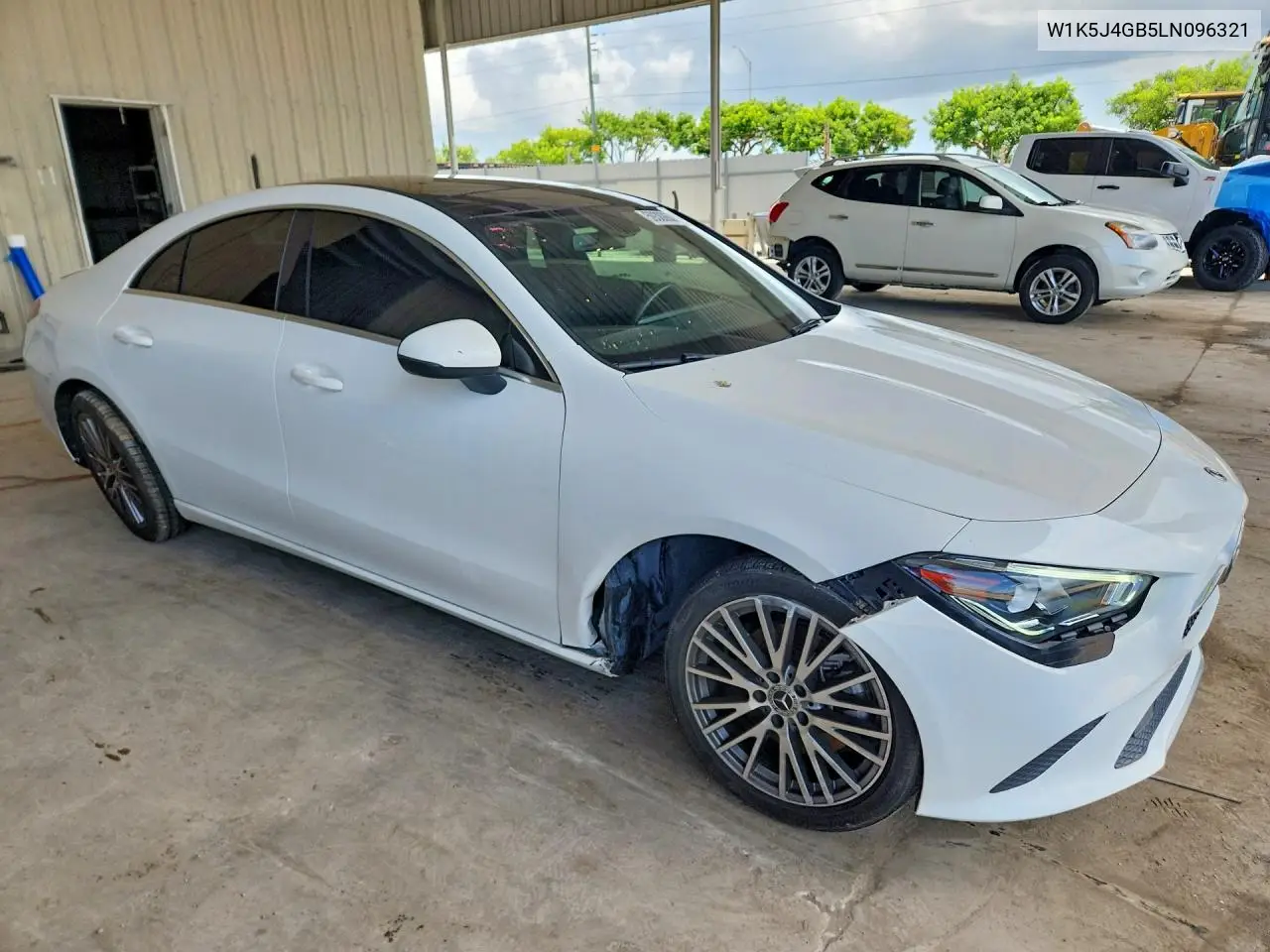 2020 Mercedes-Benz Cla 250 VIN: W1K5J4GB5LN096321 Lot: 59388606
