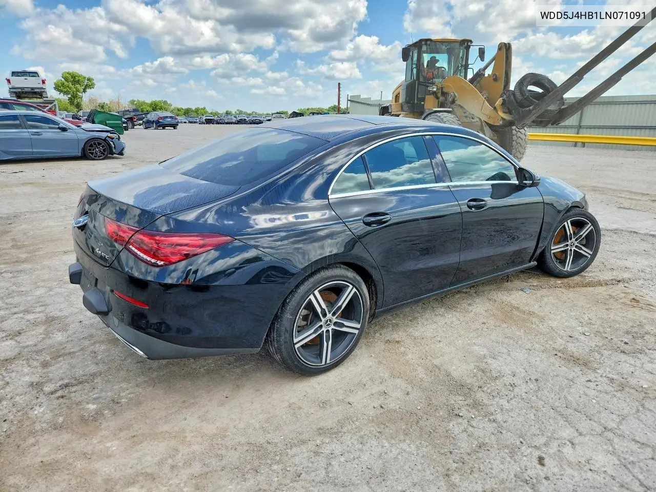 2020 Mercedes-Benz Cla 250 4Matic VIN: WDD5J4HB1LN071091 Lot: 59638316