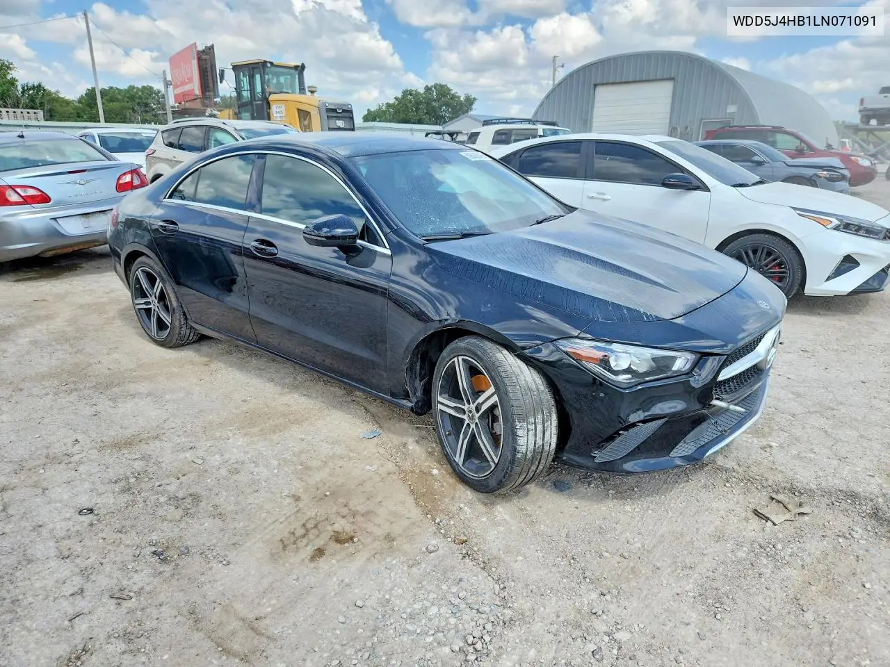 2020 Mercedes-Benz Cla 250 4Matic VIN: WDD5J4HB1LN071091 Lot: 59638316