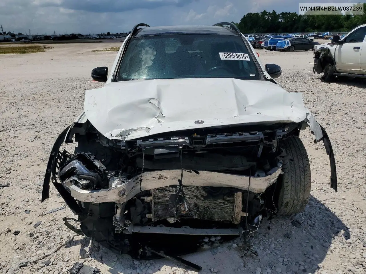 2020 Mercedes-Benz Glb 250 4Matic VIN: W1N4M4HB2LW037239 Lot: 59653816