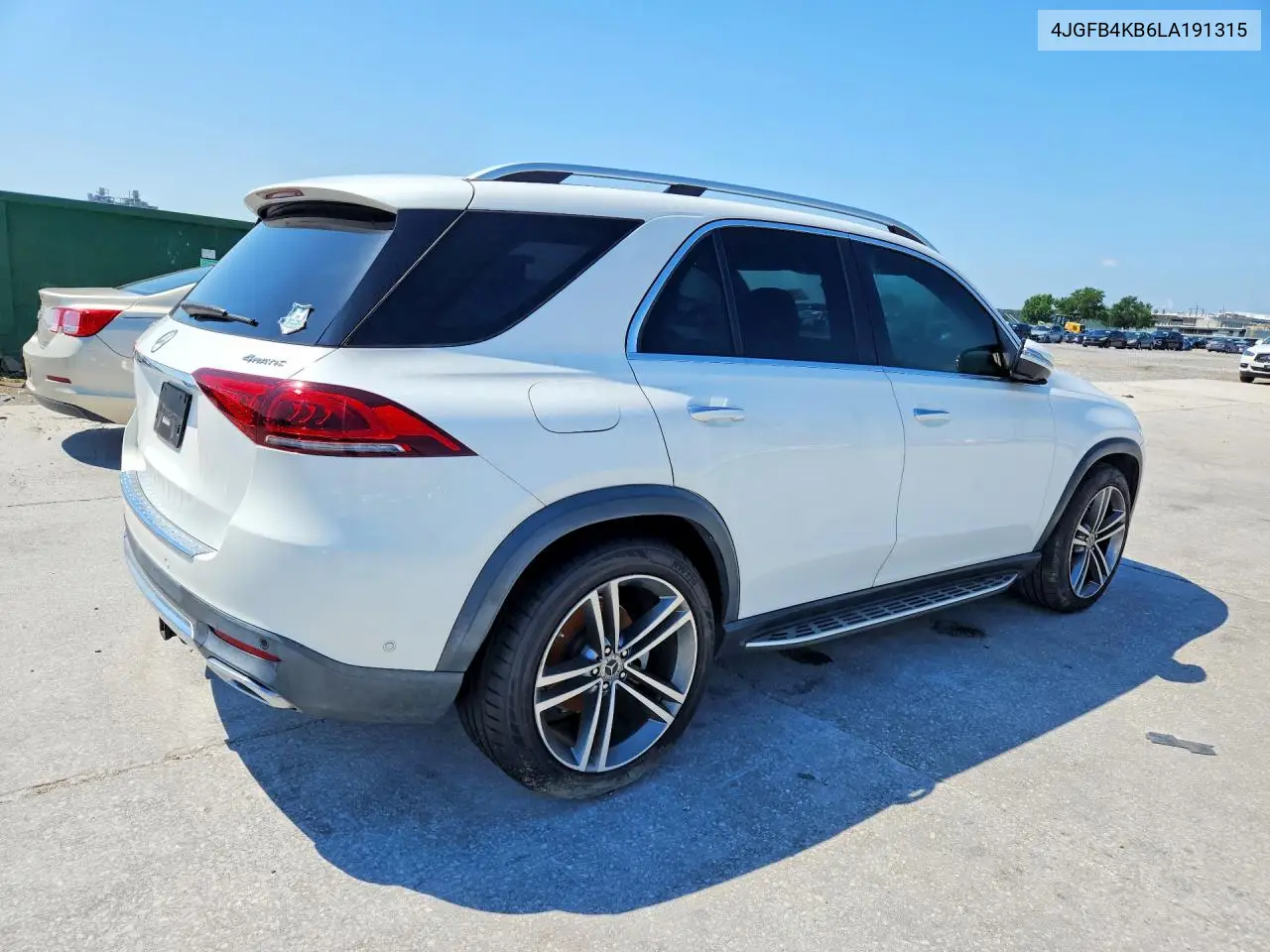 2020 Mercedes-Benz Gle 350 4Matic VIN: 4JGFB4KB6LA191315 Lot: 59782016