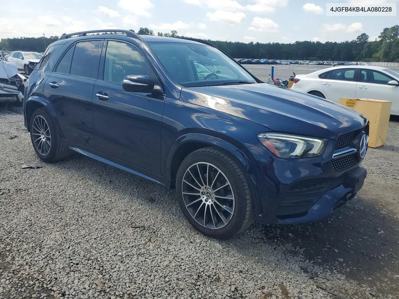 2020 Mercedes-Benz Gle 350 4Matic VIN: 4JGFB4KB4LA080228 Lot: 60000576