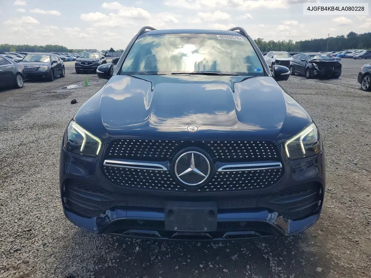 2020 Mercedes-Benz Gle 350 4Matic VIN: 4JGFB4KB4LA080228 Lot: 60000576