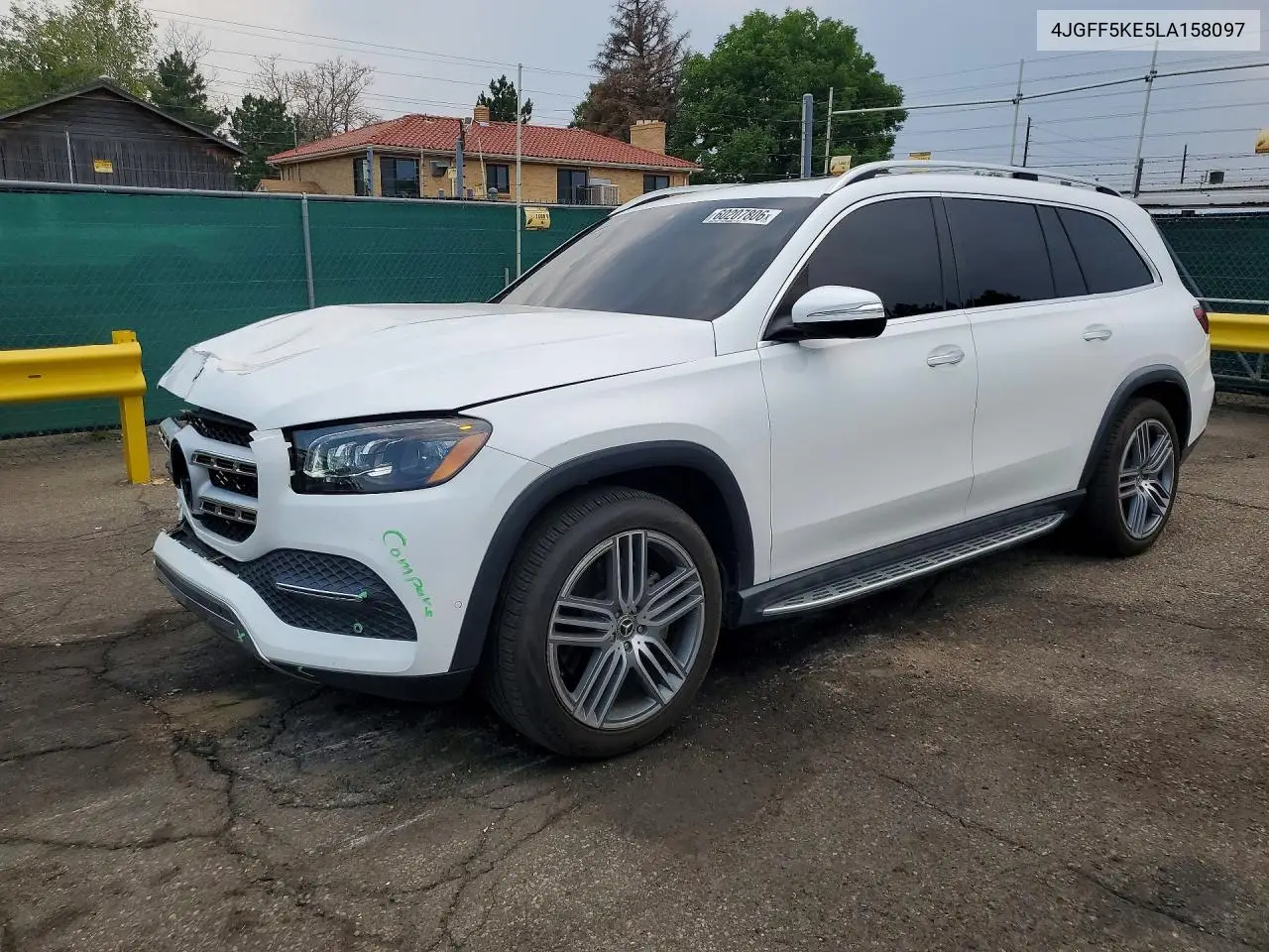 2020 Mercedes-Benz Gls 450 4Matic VIN: 4JGFF5KE5LA158097 Lot: 60207806