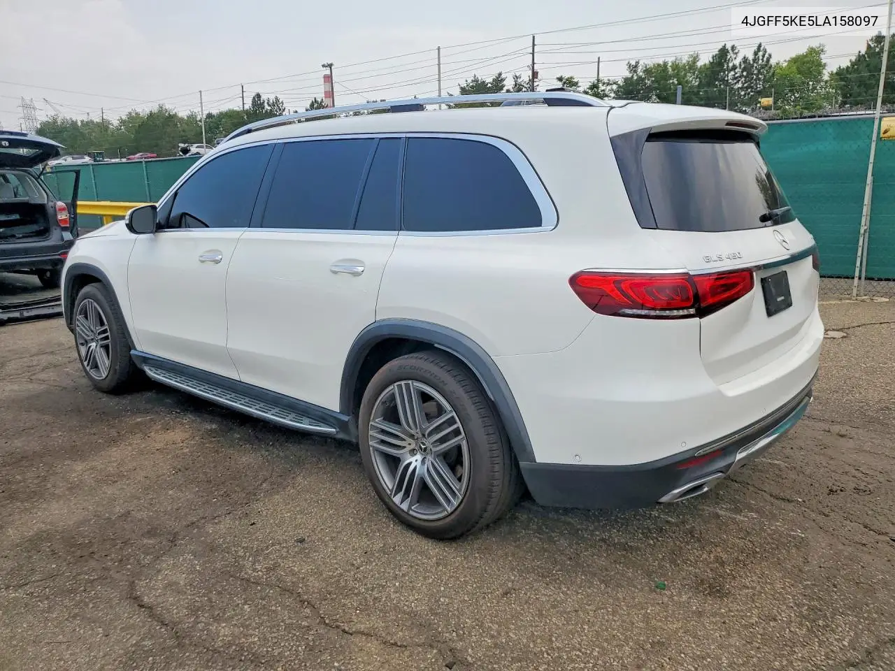 2020 Mercedes-Benz Gls 450 4Matic VIN: 4JGFF5KE5LA158097 Lot: 60207806