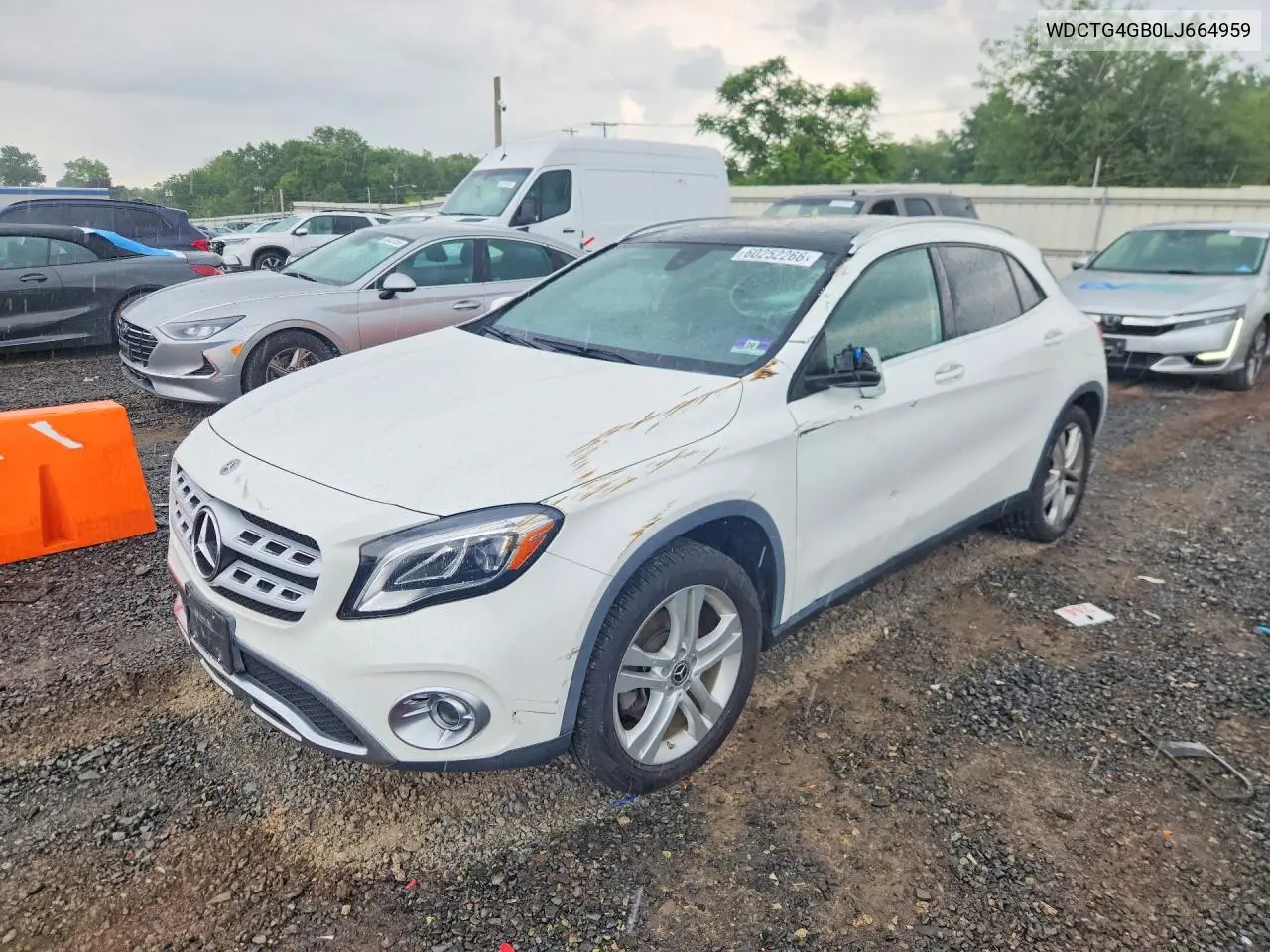 2020 Mercedes-Benz Gla 250 4Matic VIN: WDCTG4GB0LJ664959 Lot: 60252266