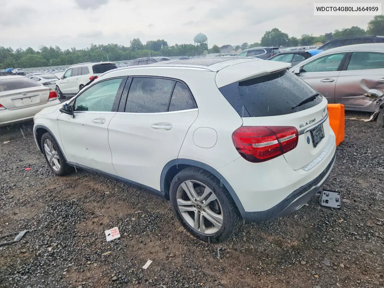 2020 Mercedes-Benz Gla 250 4Matic VIN: WDCTG4GB0LJ664959 Lot: 60252266
