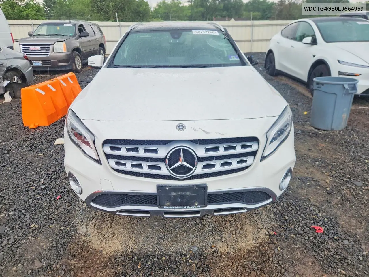2020 Mercedes-Benz Gla 250 4Matic VIN: WDCTG4GB0LJ664959 Lot: 60252266