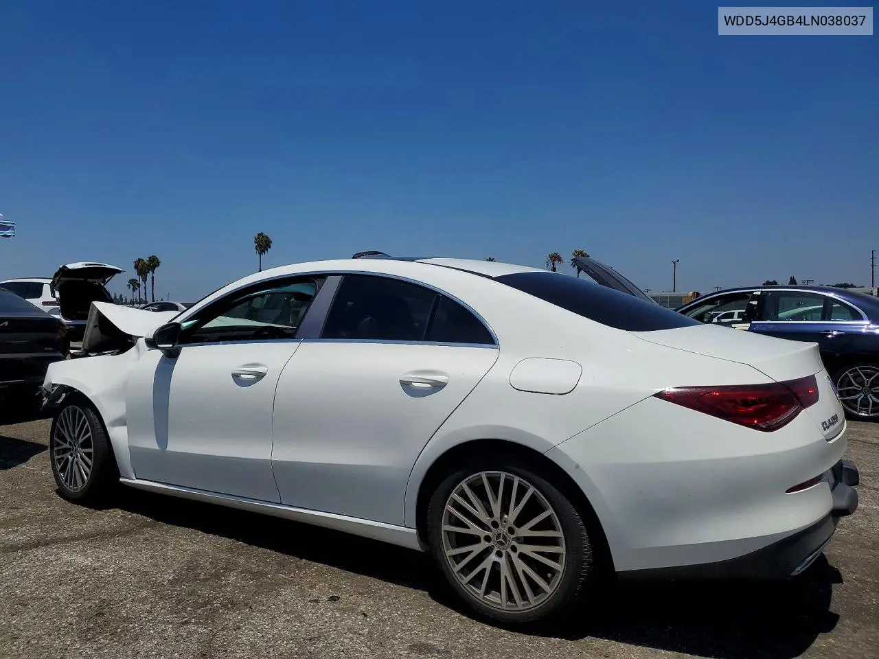 2020 Mercedes-Benz Cla 250 VIN: WDD5J4GB4LN038037 Lot: 60520826