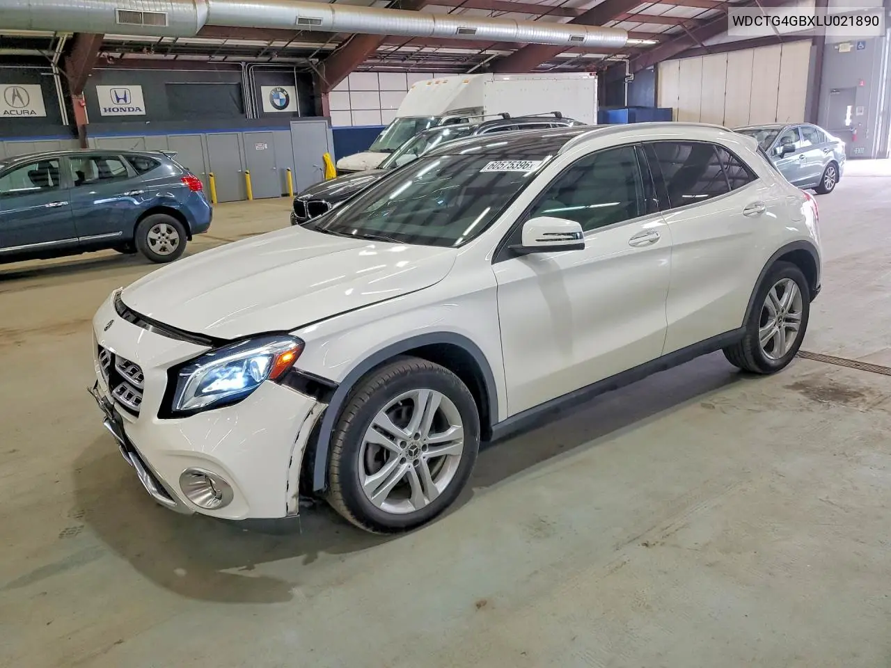 2020 Mercedes-Benz Gla 250 4Matic VIN: WDCTG4GBXLU021890 Lot: 60575396