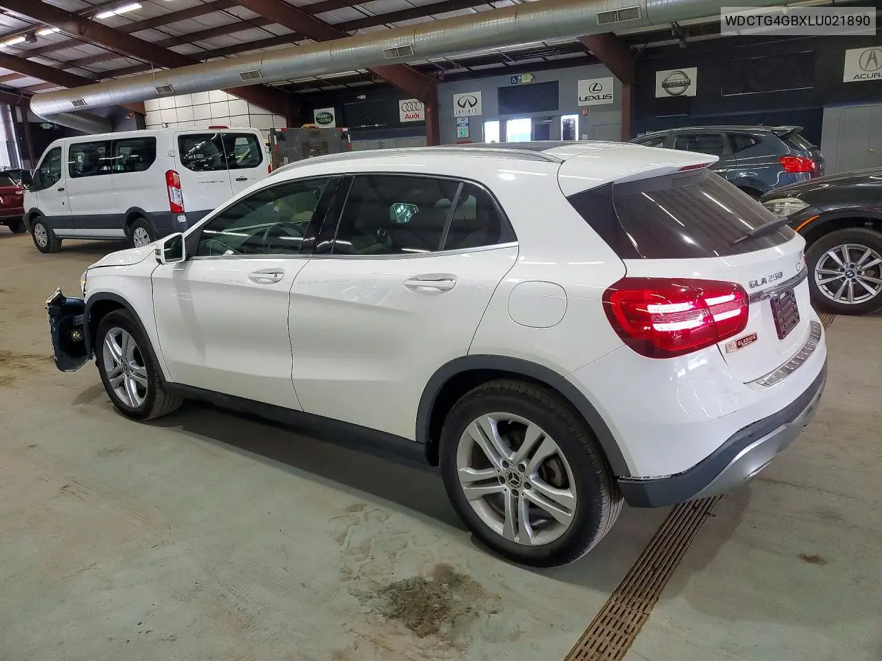 2020 Mercedes-Benz Gla 250 4Matic VIN: WDCTG4GBXLU021890 Lot: 60575396
