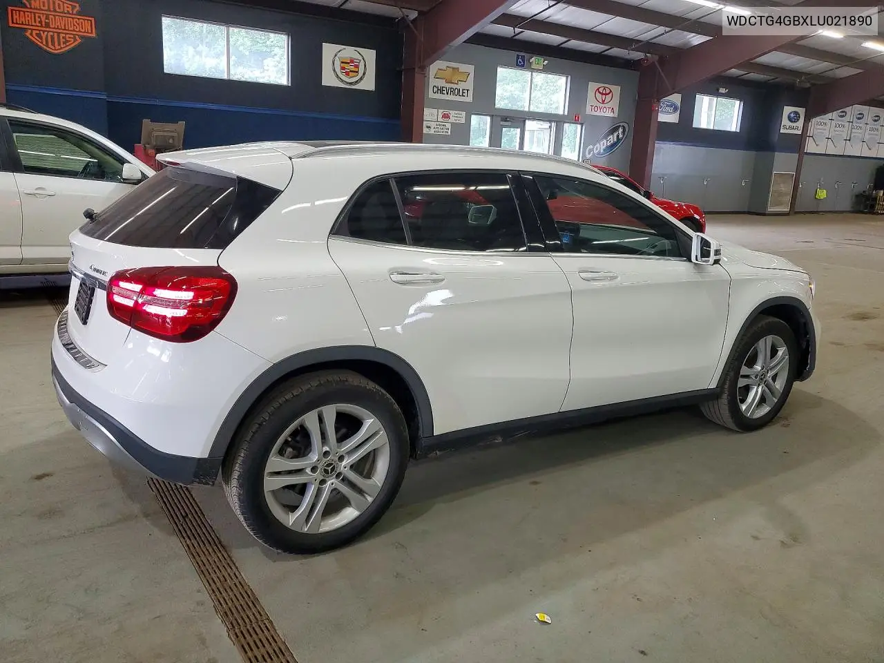 2020 Mercedes-Benz Gla 250 4Matic VIN: WDCTG4GBXLU021890 Lot: 60575396