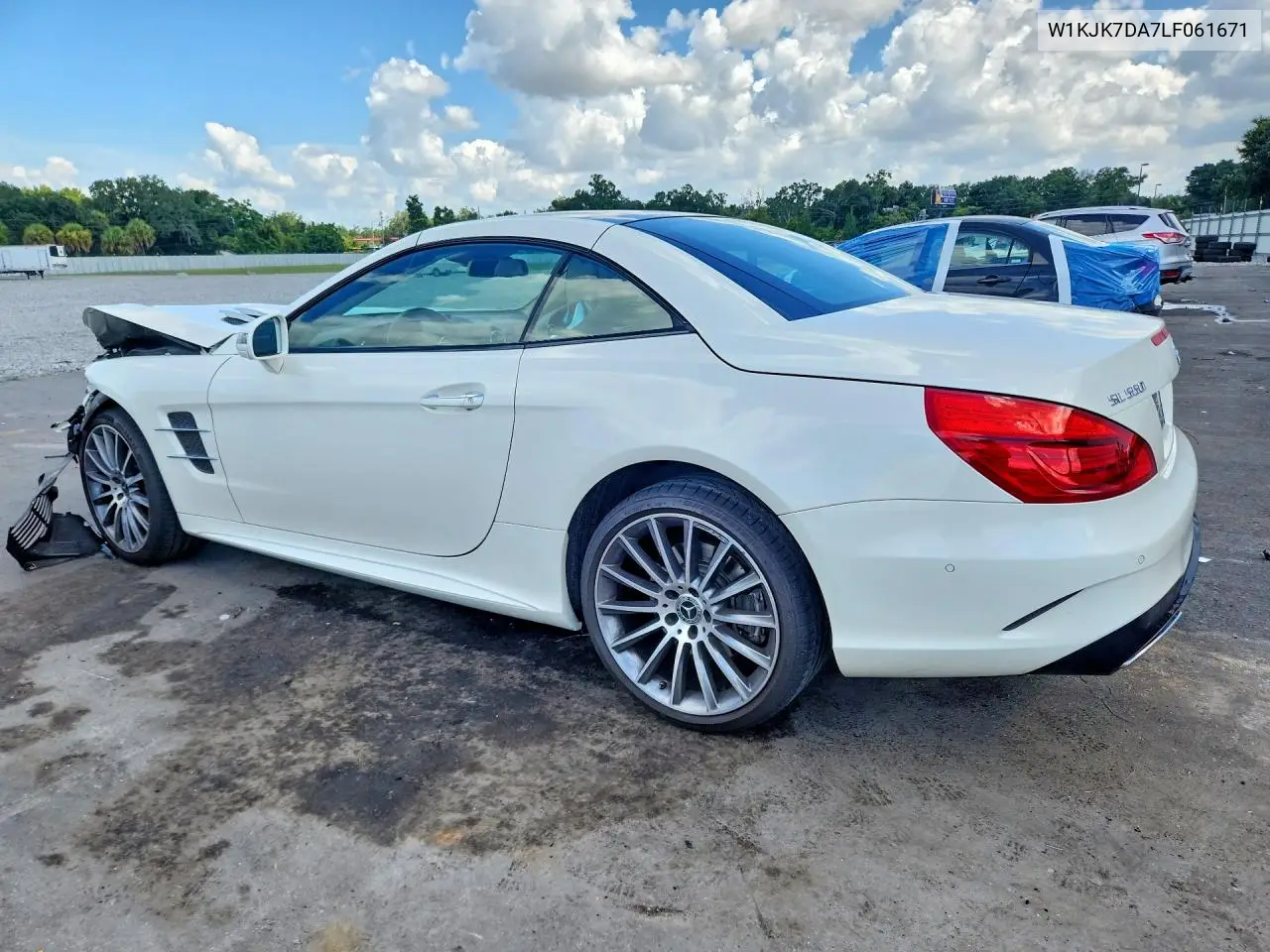 2020 Mercedes-Benz Sl 550 VIN: W1KJK7DA7LF061671 Lot: 61616196