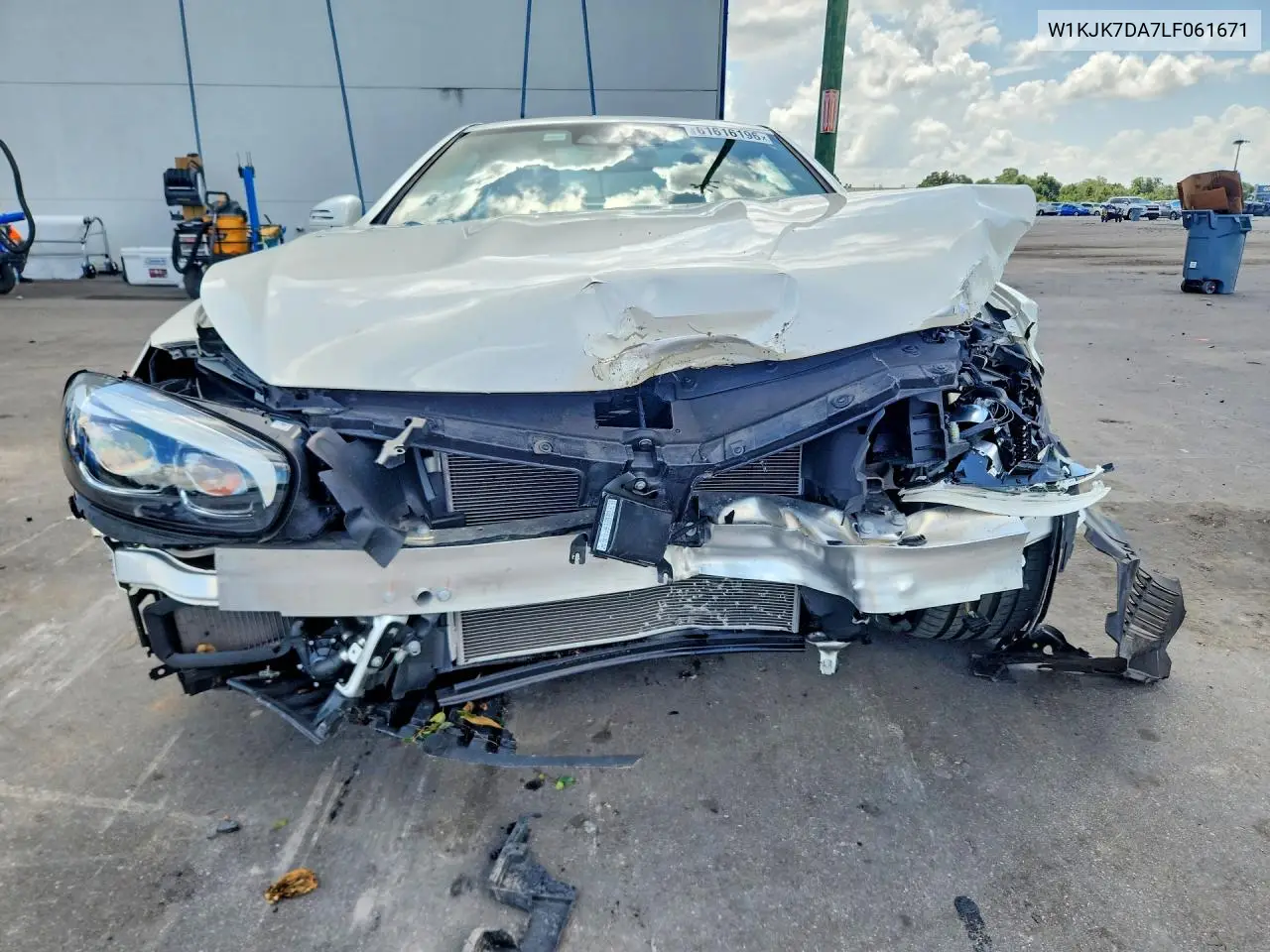 2020 Mercedes-Benz Sl 550 VIN: W1KJK7DA7LF061671 Lot: 61616196