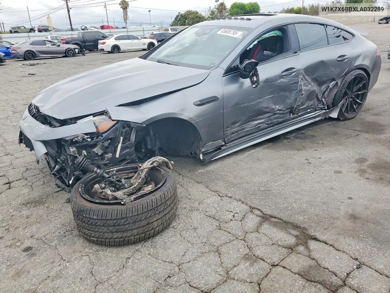 2020 Mercedes-Benz Amg Gt 53 VIN: W1K7X6BBXLA032289 Lot: 85606795