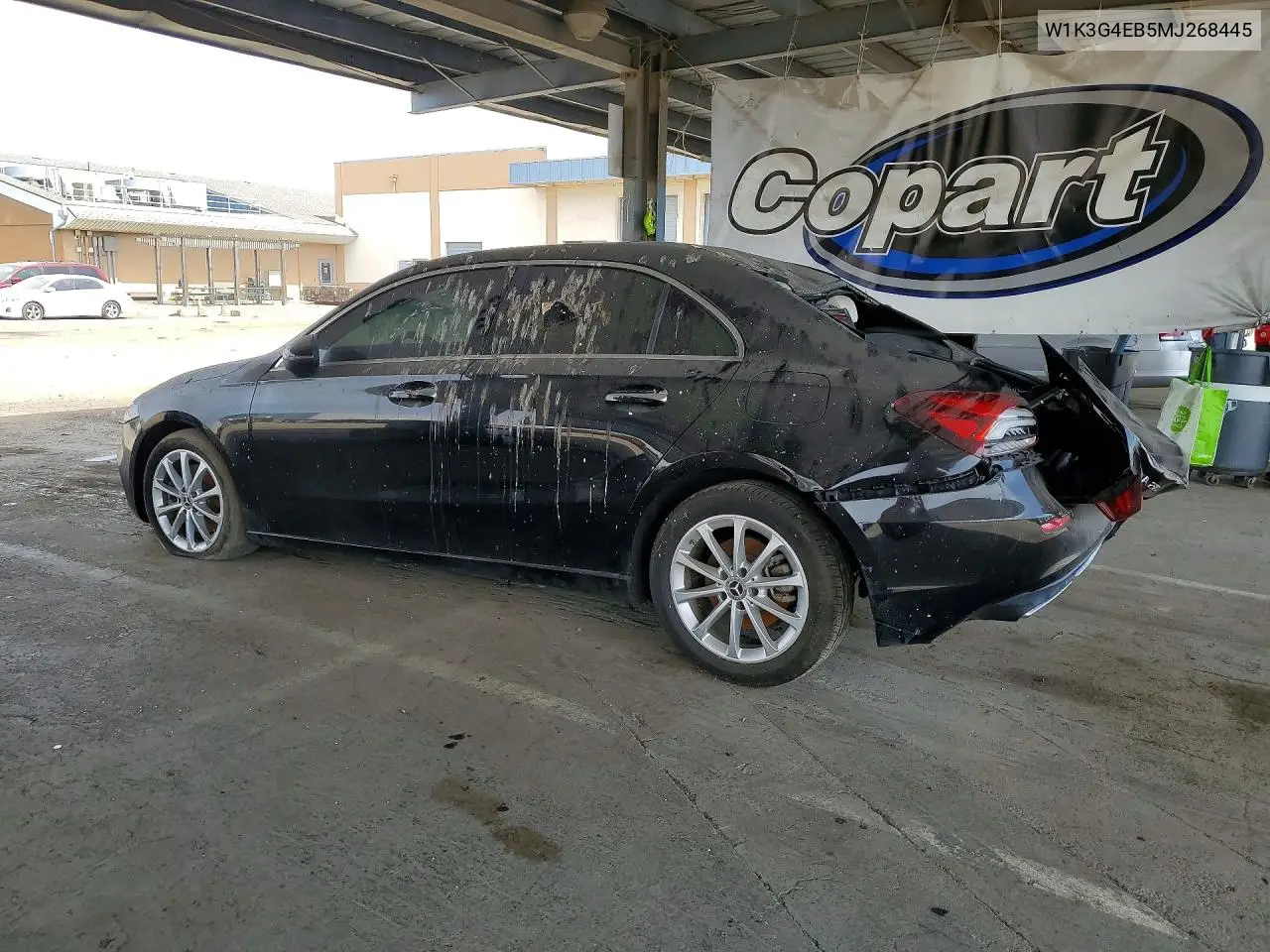 2021 Mercedes-Benz A 220 VIN: W1K3G4EB5MJ268445 Lot: 52321306