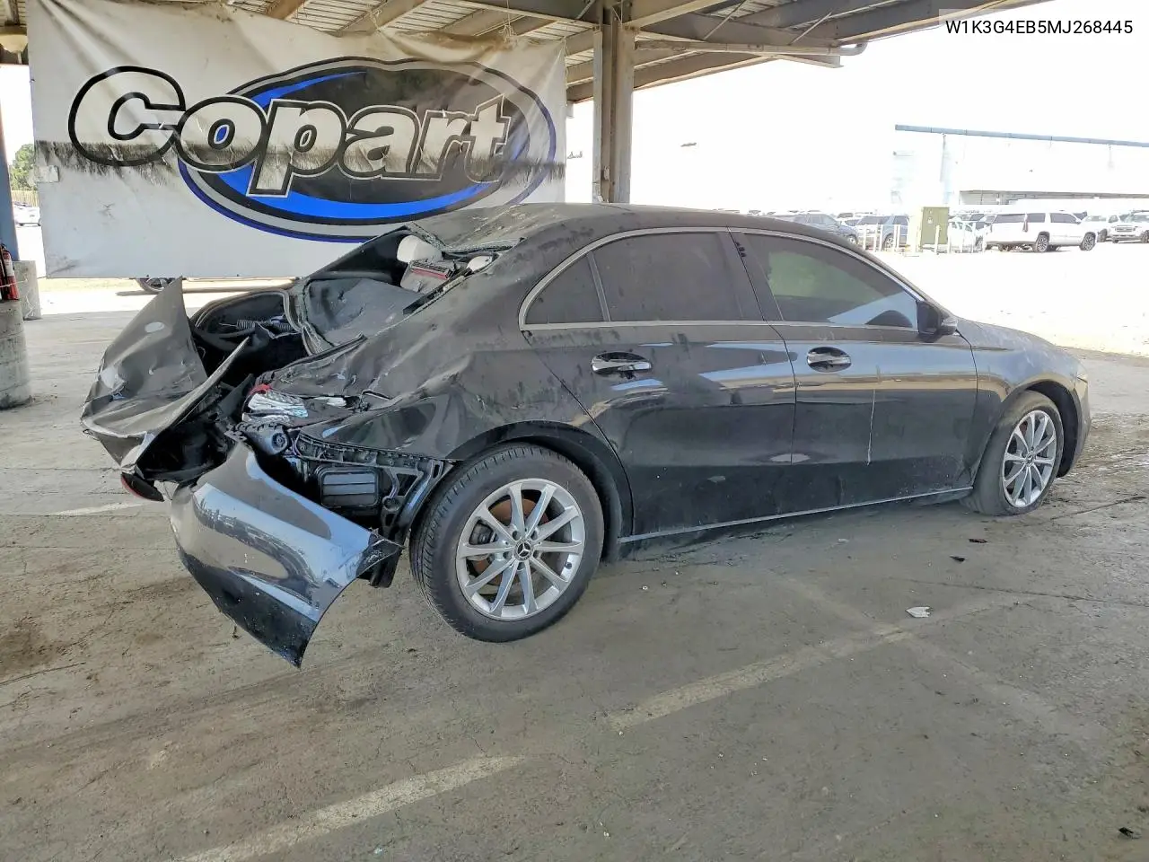 2021 Mercedes-Benz A 220 VIN: W1K3G4EB5MJ268445 Lot: 52321306