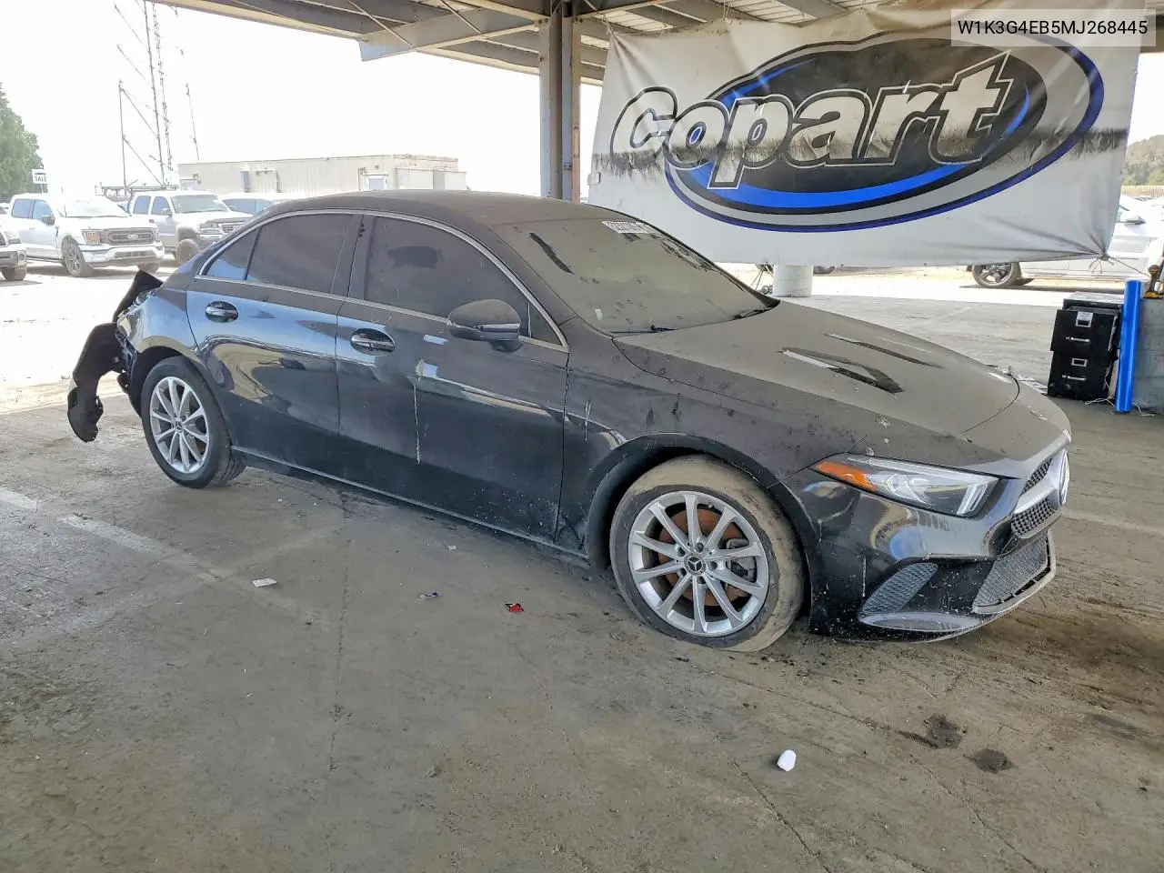 2021 Mercedes-Benz A 220 VIN: W1K3G4EB5MJ268445 Lot: 52321306