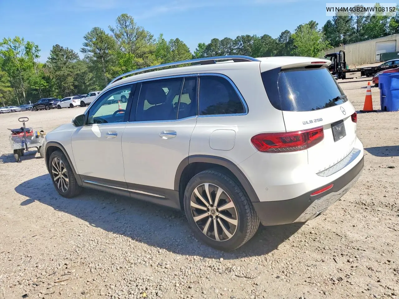 2021 Mercedes-Benz Glb 250 VIN: W1N4M4GB2MW108152 Lot: 52370736