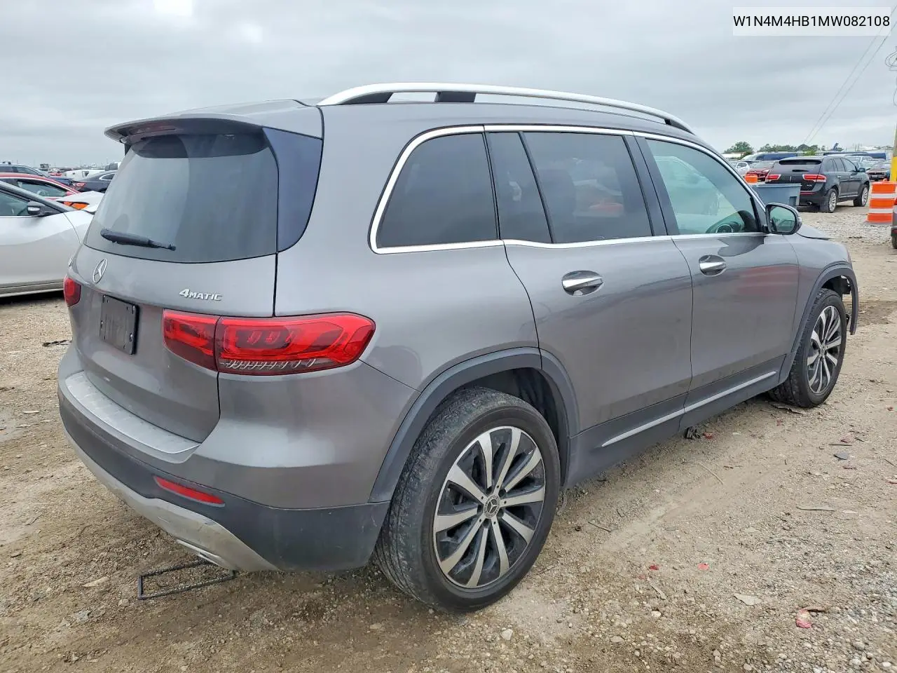 2021 Mercedes-Benz Glb 250 4Matic VIN: W1N4M4HB1MW082108 Lot: 52434766