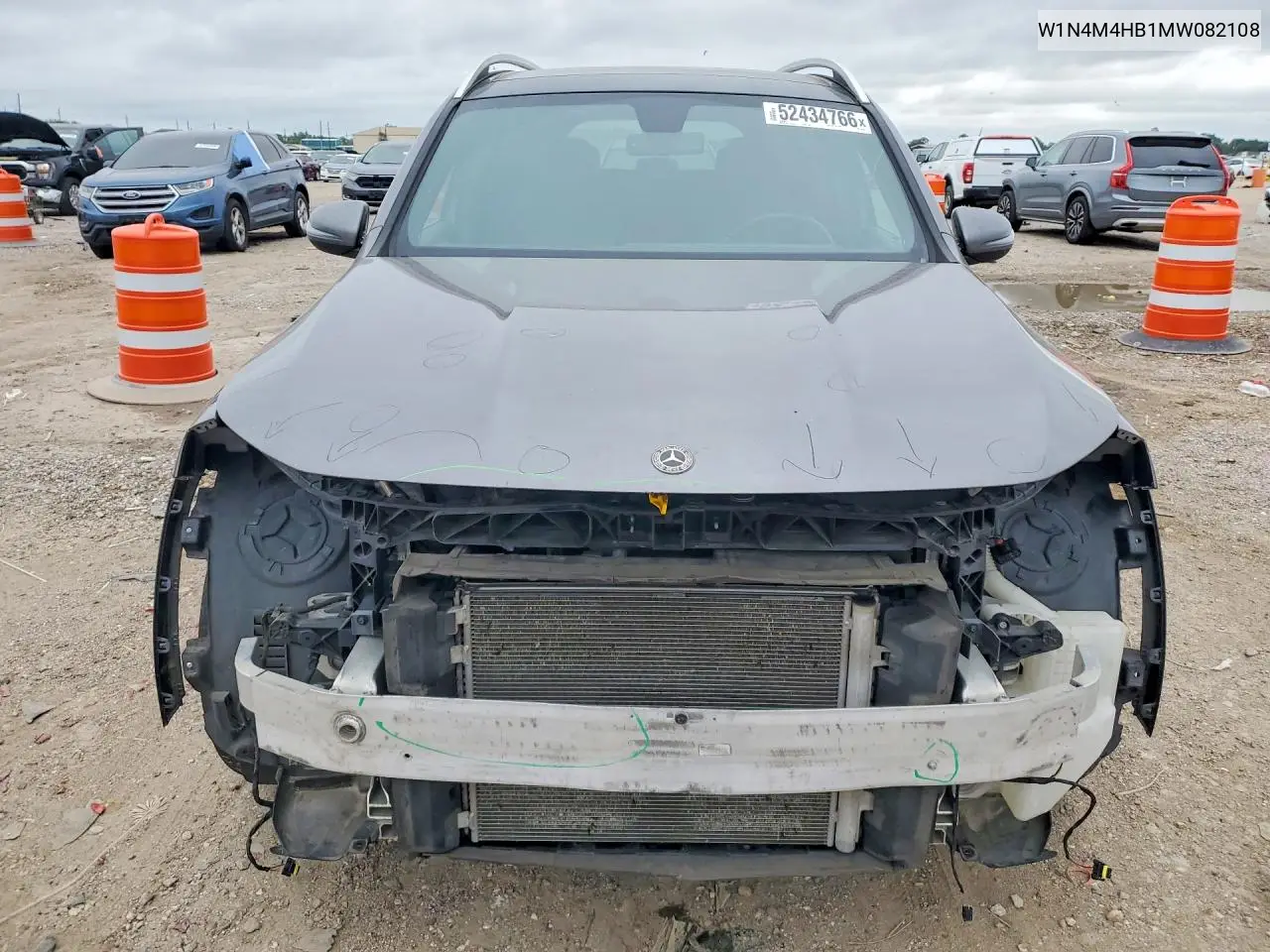 2021 Mercedes-Benz Glb 250 4Matic VIN: W1N4M4HB1MW082108 Lot: 52434766