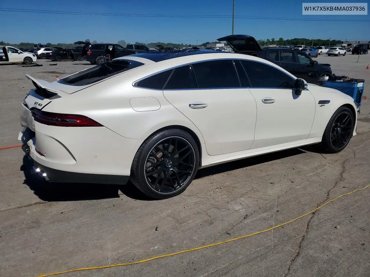 2021 Mercedes-Benz Amg Gt 43 VIN: W1K7X5KB4MA037936 Lot: 53123826