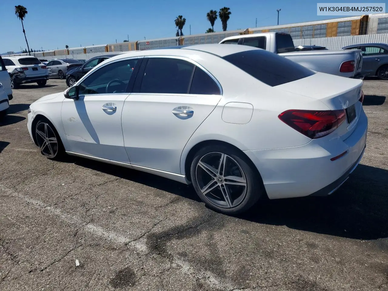 2021 Mercedes-Benz A 220 VIN: W1K3G4EB4MJ257520 Lot: 53317336