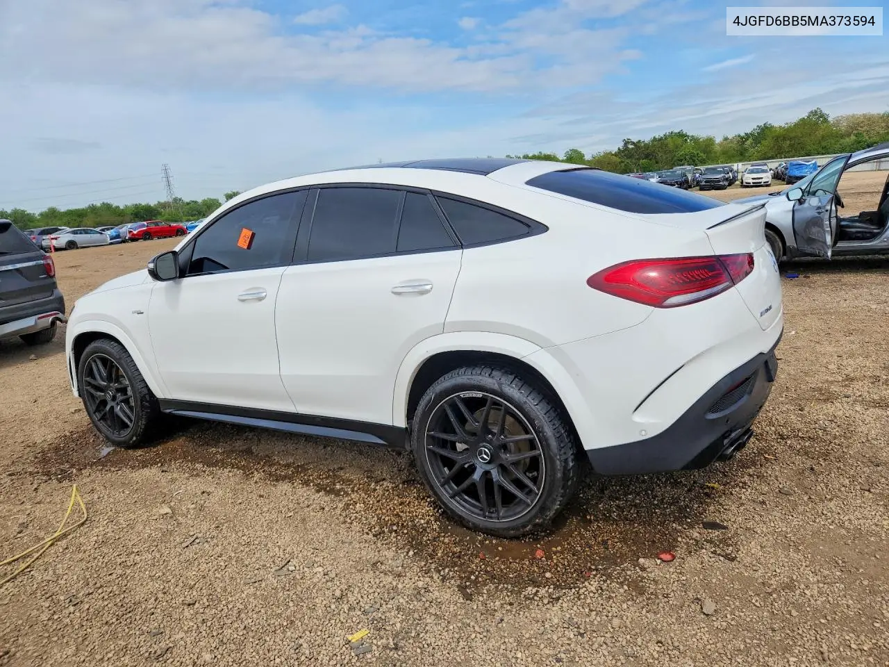 2021 Mercedes-Benz Gle Coupe Amg 53 4Matic VIN: 4JGFD6BB5MA373594 Lot: 54180136