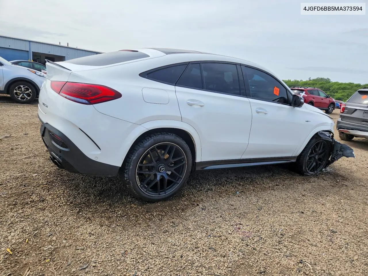 2021 Mercedes-Benz Gle Coupe Amg 53 4Matic VIN: 4JGFD6BB5MA373594 Lot: 54180136