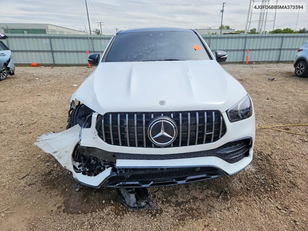 2021 Mercedes-Benz Gle Coupe Amg 53 4Matic VIN: 4JGFD6BB5MA373594 Lot: 54180136