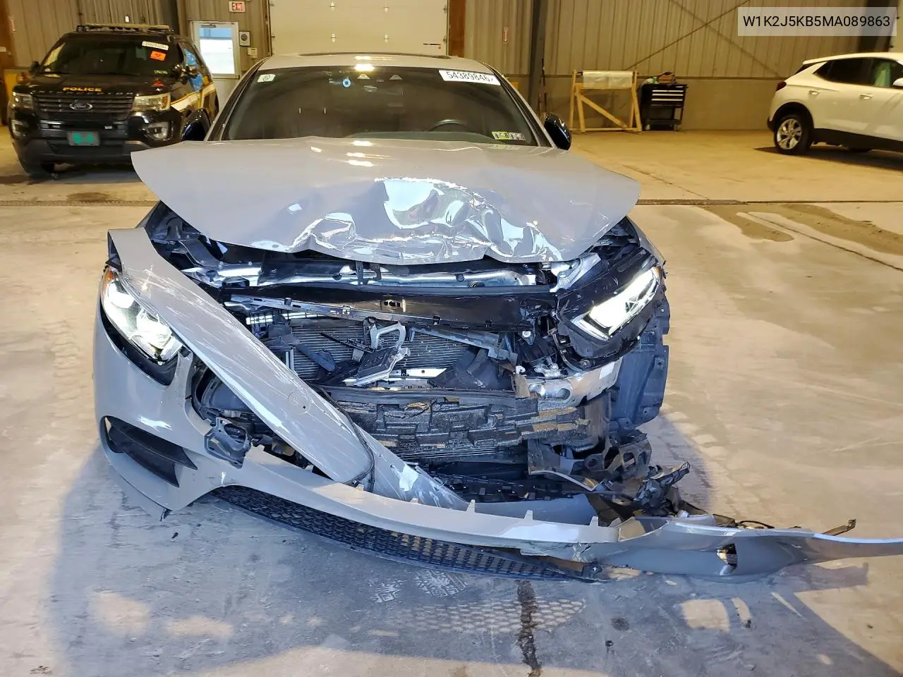 2021 Mercedes-Benz Cls 450 4Matic VIN: W1K2J5KB5MA089863 Lot: 54389846