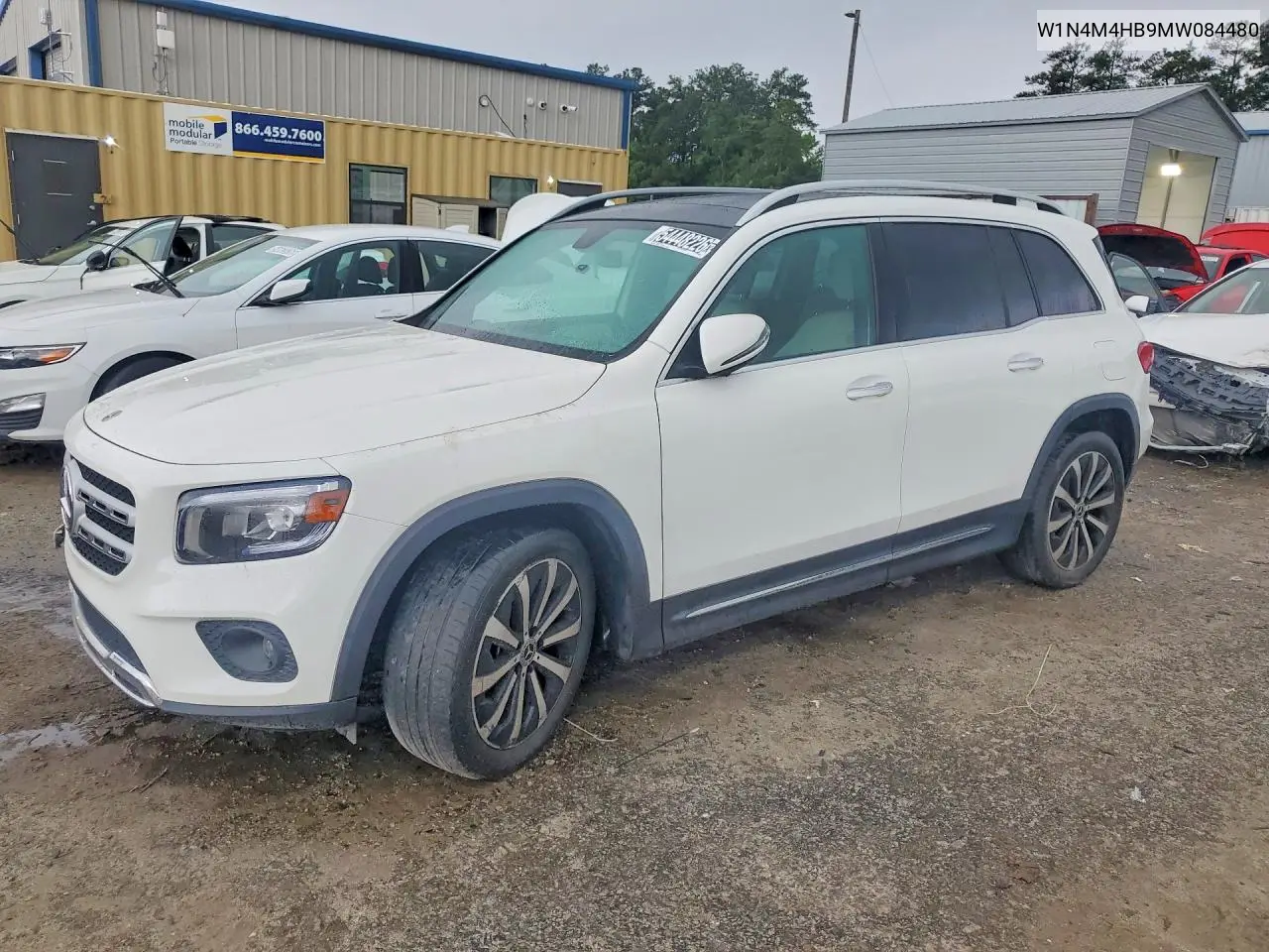 2021 Mercedes-Benz Glb 250 4Matic VIN: W1N4M4HB9MW084480 Lot: 54448226