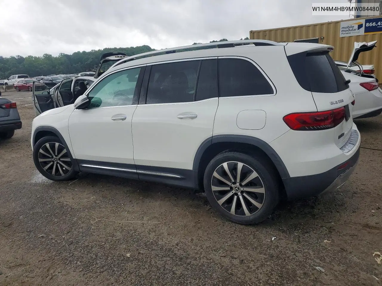 2021 Mercedes-Benz Glb 250 4Matic VIN: W1N4M4HB9MW084480 Lot: 54448226