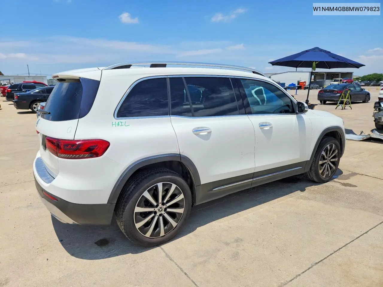 2021 Mercedes-Benz Glb 250 VIN: W1N4M4GB8MW079823 Lot: 54823256