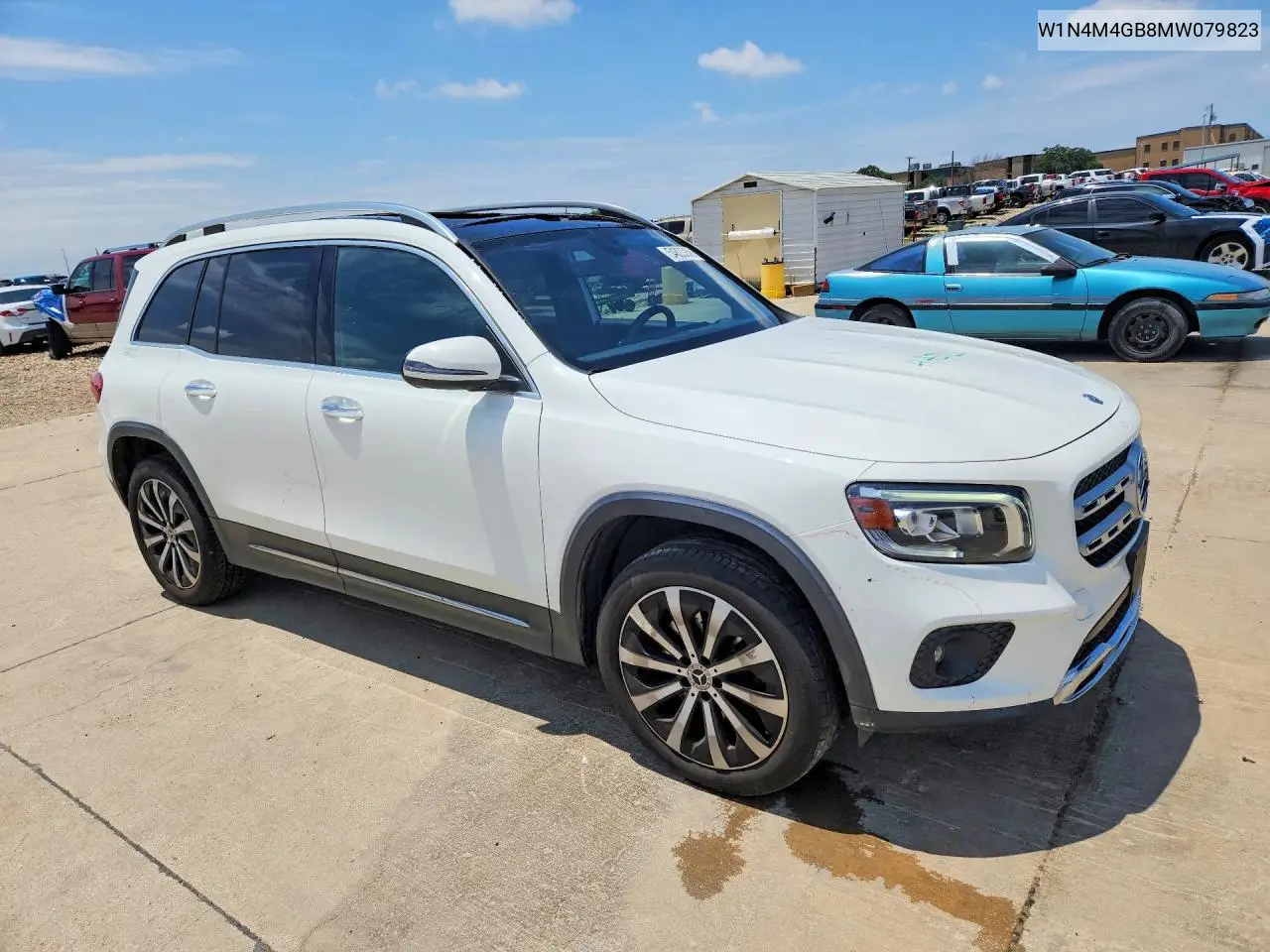 2021 Mercedes-Benz Glb 250 VIN: W1N4M4GB8MW079823 Lot: 54823256