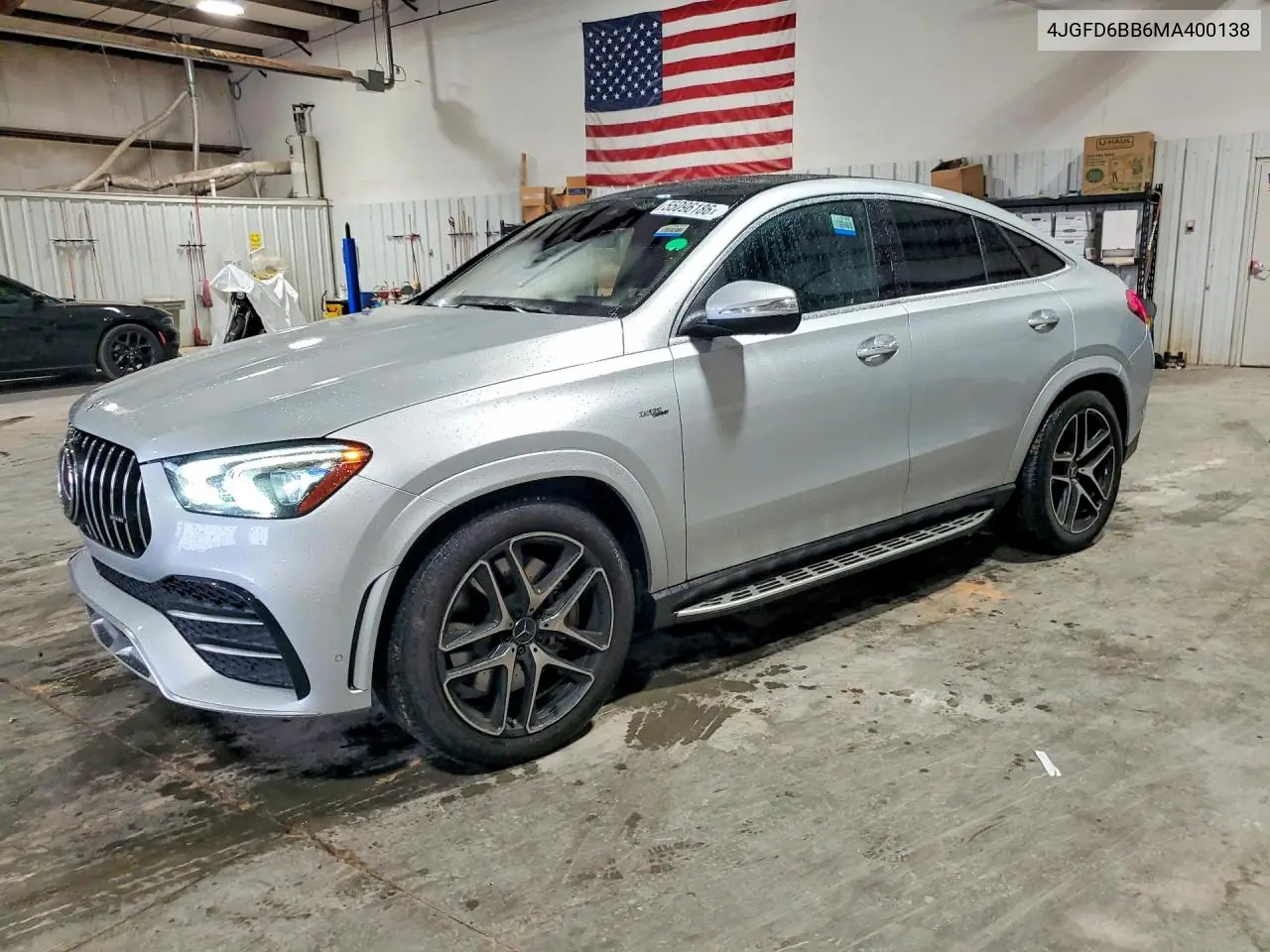 2021 Mercedes-Benz Gle Coupe Amg 53 4Matic VIN: 4JGFD6BB6MA400138 Lot: 55096186