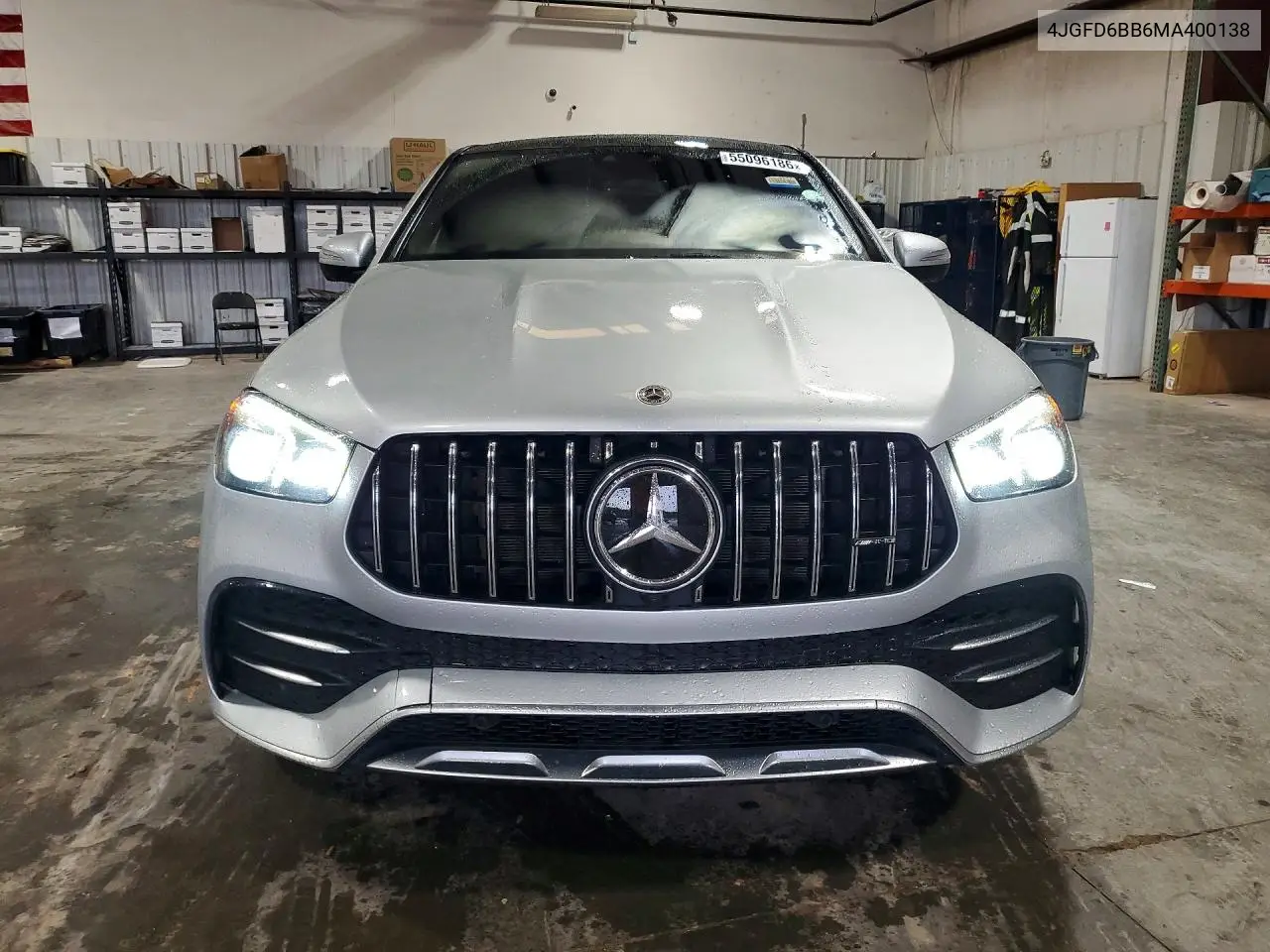 2021 Mercedes-Benz Gle Coupe Amg 53 4Matic VIN: 4JGFD6BB6MA400138 Lot: 55096186
