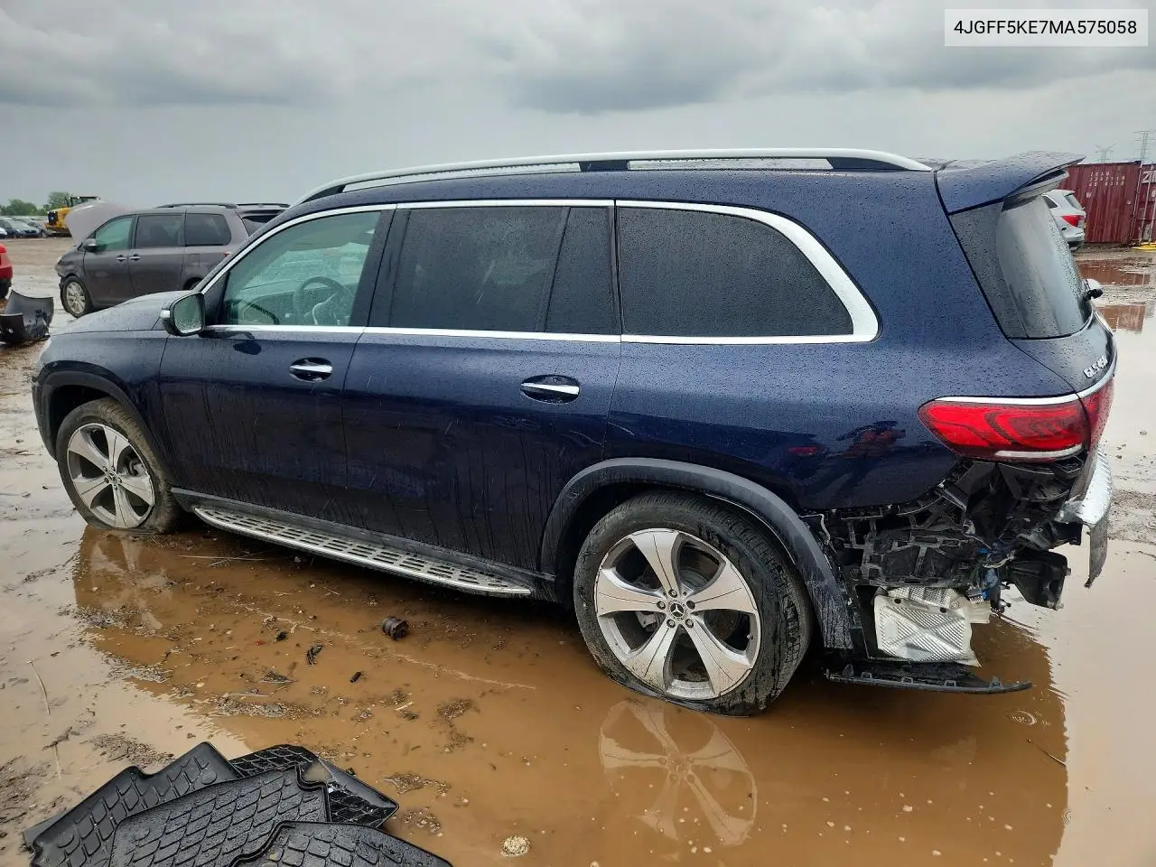 2021 Mercedes-Benz Gls 450 4Matic VIN: 4JGFF5KE7MA575058 Lot: 56055116