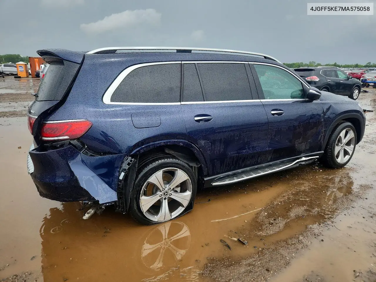 2021 Mercedes-Benz Gls 450 4Matic VIN: 4JGFF5KE7MA575058 Lot: 56055116